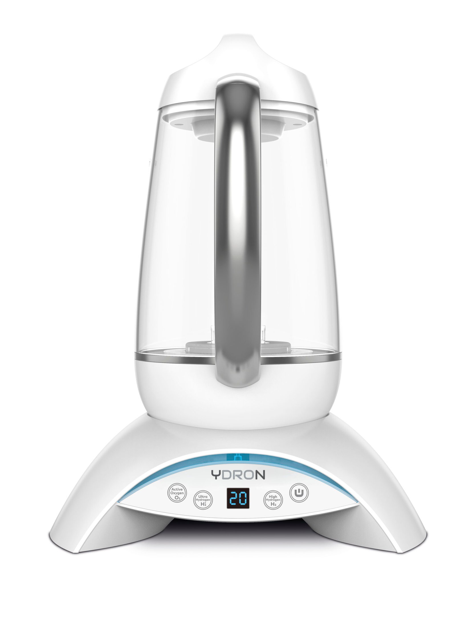 YDRON — jarra de agua hidrogenada portable con base electrónica