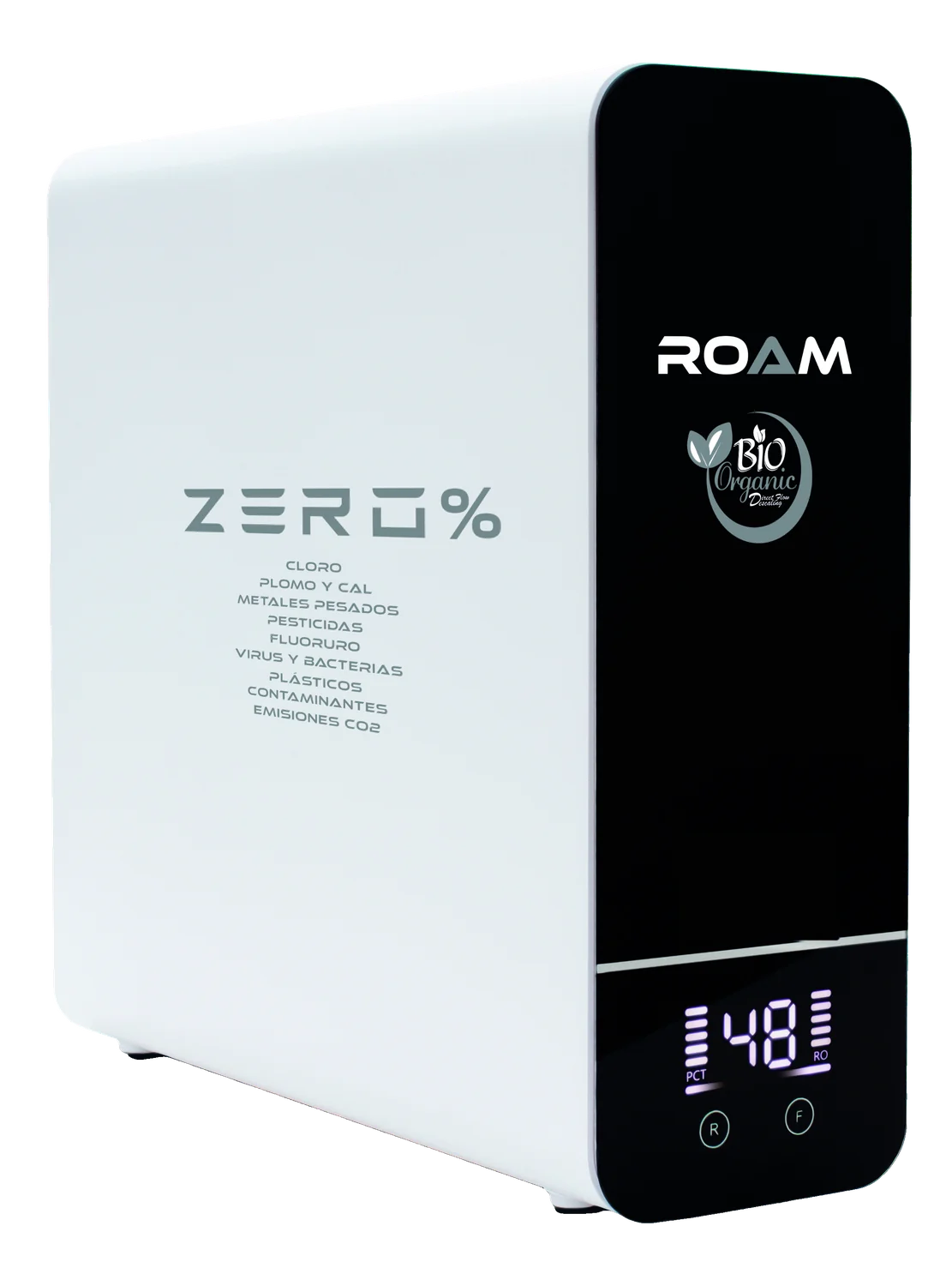 ROAM ZERO% — depuradora bajo encimera 1200 GPD con hidrogenación